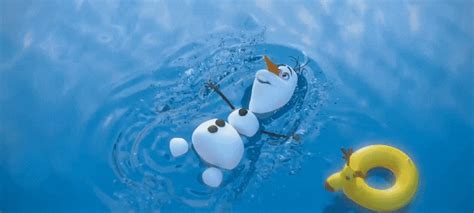 Olaf Some People Are Worth Melting For Gif