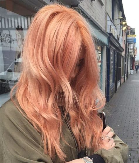 8 Gorgeous Ways to Rock the Peach Hair Color Trend | Peach hair ...