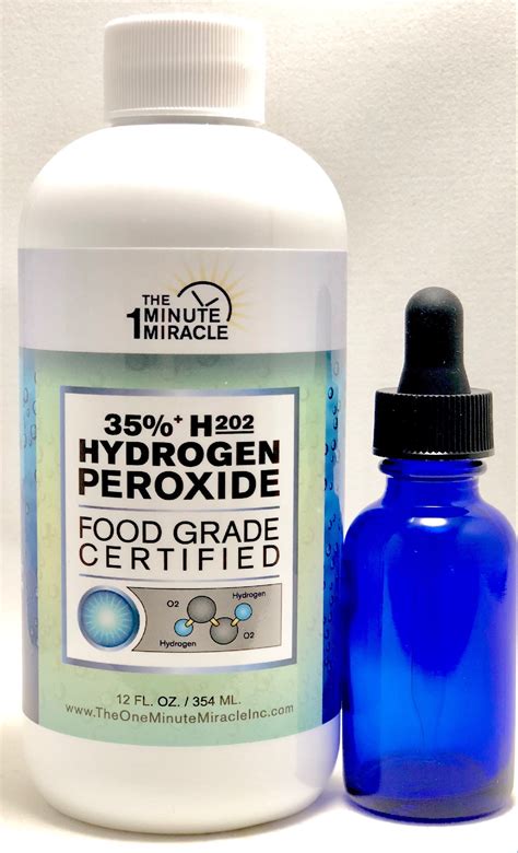 35% Food Grade Hydrogen Peroxide – The One Minute Miracle