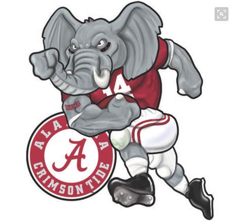 Pin by Tee on Roll Tide......Roll! | Alabama elephant, Alabama crimson ...