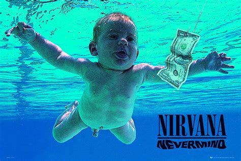 Close Up Nirvana Poster Nevermind (91,5cm x 61cm) + 1 Traumstrand ...