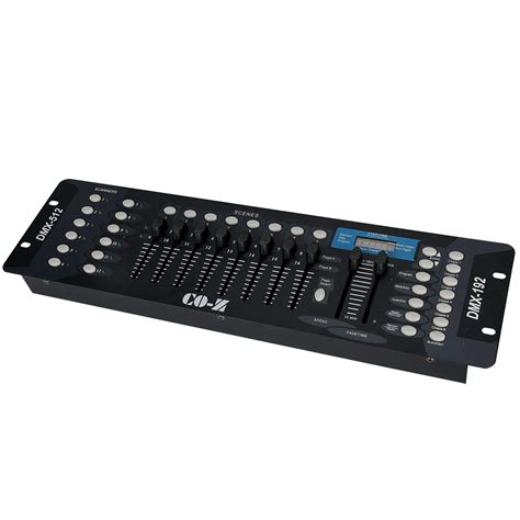 CO-Z 192 DMX 512 Stage DJ Light Controller Lighting Mixer Board Console ...