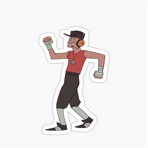 "conga scout!" Sticker for Sale by birbwell | Redbubble