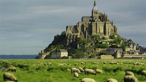 Le Mont Saint-Michel Castle french france saint michel monastery church ...