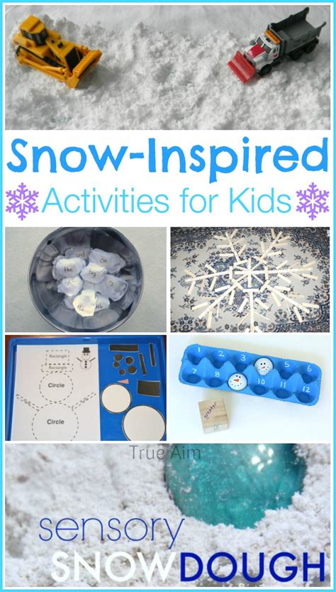 Snow-Inspired Activities for Kids and Mom's Library! - True Aim