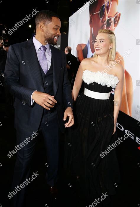 Will Smith Margot Robbie Seen Los Editorial Stock Photo - Stock Image ...