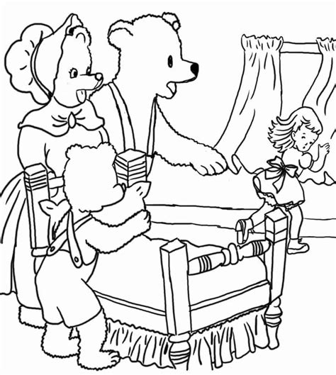 Goldie And Bear Coloring Pages at GetDrawings | Free download