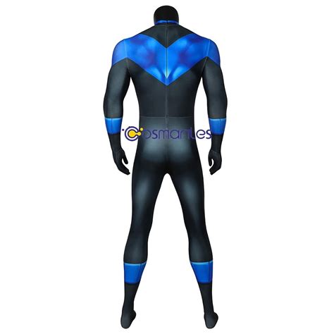 Nightwing 3D Printed Cosplay Suit Under the Red Hood Nightwing Blue Costume