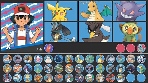 All Ash Pokemon List