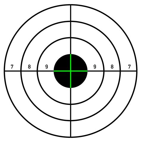 Printable Targets For Shooting Practice Rifle