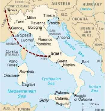 Piombino Italy Map | Time Zones Map