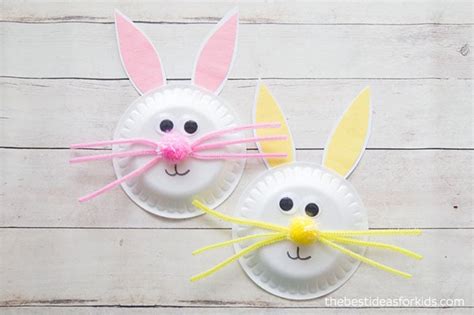 Paper Plate Easter Bunny Craft - The Best Ideas for Kids