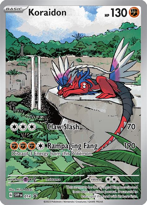 Koraidon SV Black Star Promos Pokemon Card | Pikawiz