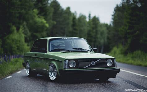 Volvo 240, Stance, BBS, Volvo, Green Wallpapers HD / Desktop and Mobile ...