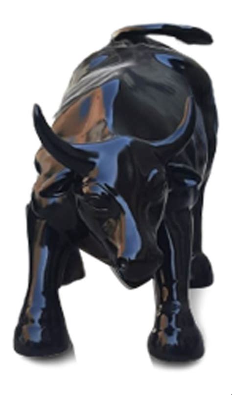 Black Stock Market Bull Statue, For Exterior Decor at Rs 34500 in Firozpur