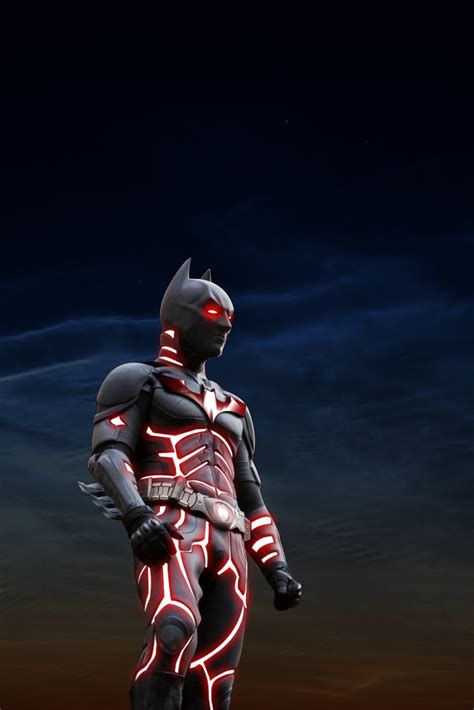 Batman Beyond Suit Upgraded by CHaRLeSAL on DeviantArt