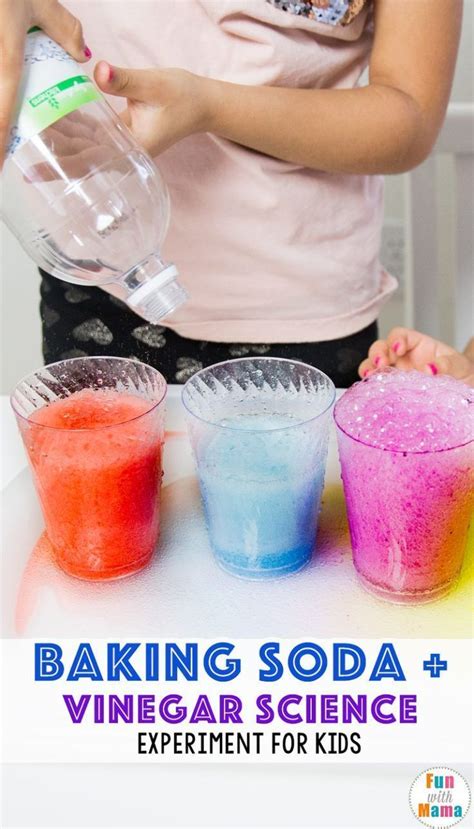 Baking Soda And Vinegar Reaction | Baking soda experiments, Science ...