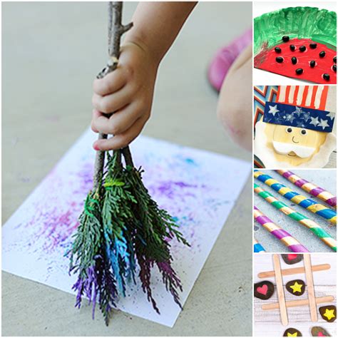 Summer Crafts for Little Learners | Projets pour enfants, Bon métier ...