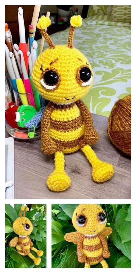 Crochet Bee Free Pattern They Are Cute And So Adorable And Actually ...