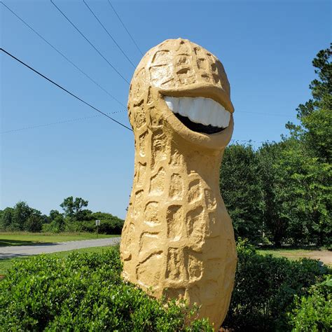 Jimmy Carter Peanut Statue – ONA Tourist