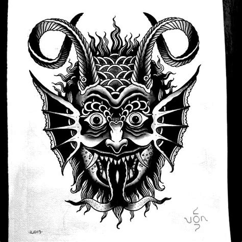 Details more than 70 devil tattoo traditional latest - in.coedo.com.vn