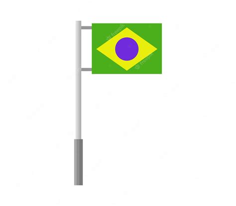 Premium Vector | Brazilian flag