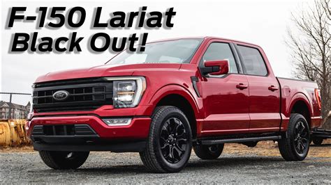 2023 Ford F150 Lariat Black Appearance Package