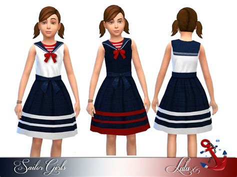 Sims 4 Sailor Uniform Cc