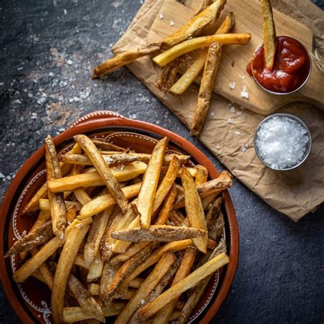 Homemade double-fried french fries | Photos & Food