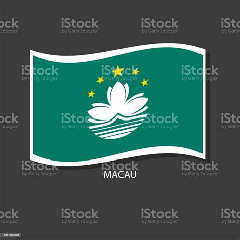 Macau Flag Vector Version Waving Flags Stock Illustration - Download ...