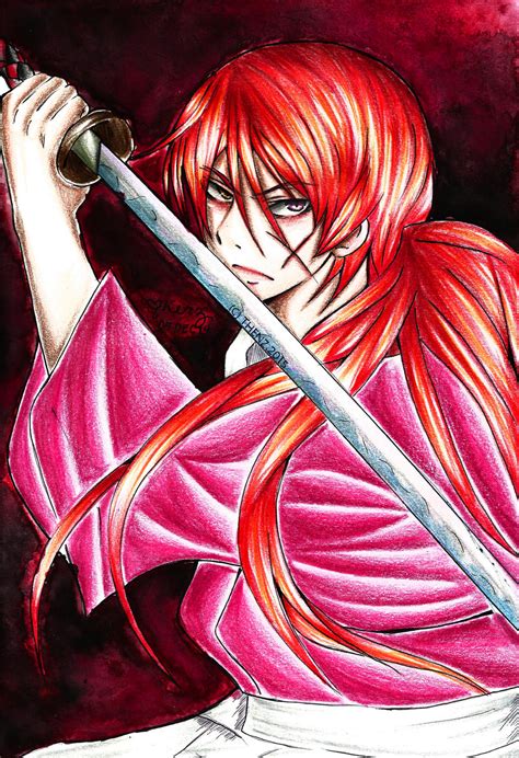 Rorouni Kenshin: Kenshin Himura/ Battousai by thenzcchi on DeviantArt