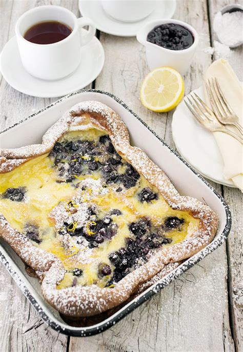 Pannukakku Finnish Pancake with Wild Blueberries - Seasons and Suppers ...