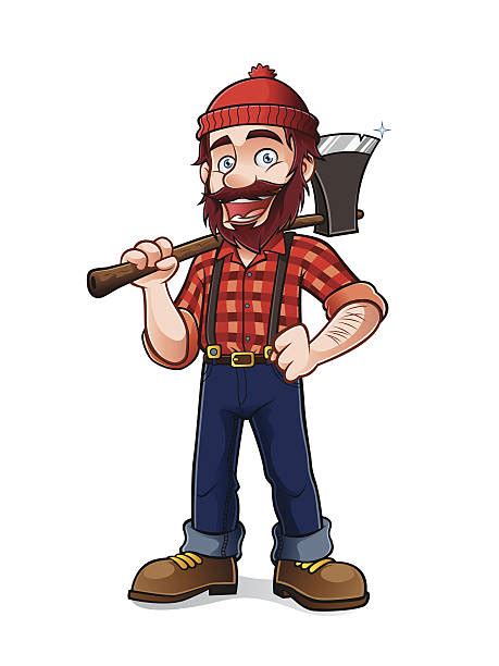 Lumberjack Clip Art, Vector Images & Illustrations - iStock