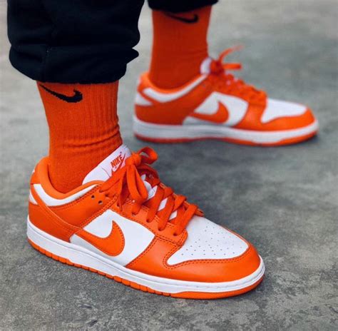 Nike Dunk Low SP Syracuse Orange Blaze Women Shoes Sneakers Skateboard ...