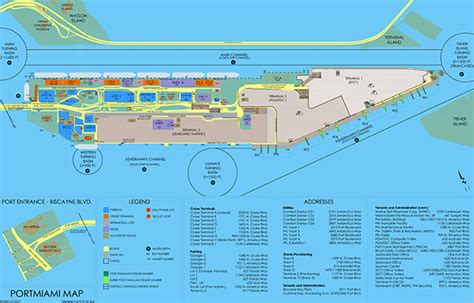 PortMiami - Cruise Terminals - Miami-Dade County