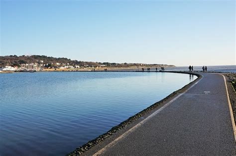 West Kirby Marine Lake Stock Photo - Download Image Now - Beach ...