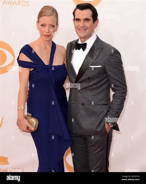 Ty Burrell, Holly Anne Brown attending the 65th Annual Primetime Emmy ...