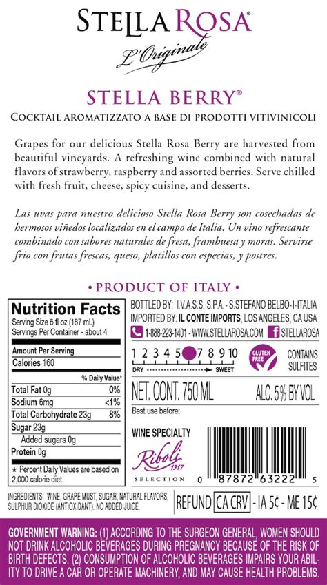 Stella Rosa® Berry | Strawberry, Blackberry, Red Berry Flavored Wine