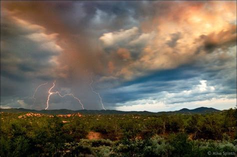 August Storm in Tesuque | New mexico usa, Land of enchantment, New mexico