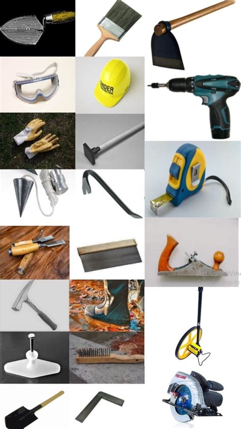 47+ Construction Tools List, Names, Images & Uses - Building Construction