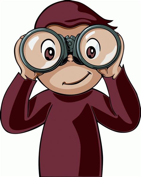 curious george binoculars - Google Search | Curious george cartoon ...