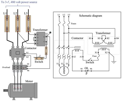 Electric Motor Circuit Diagram