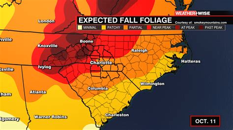 Fall Foliage Map North Carolina 2022 - Infoupdate.org