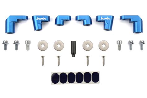 Boomba Racing Wing Riser Kit Blue - Ford ST 2014-2019 | 026-00-007BLUE ...