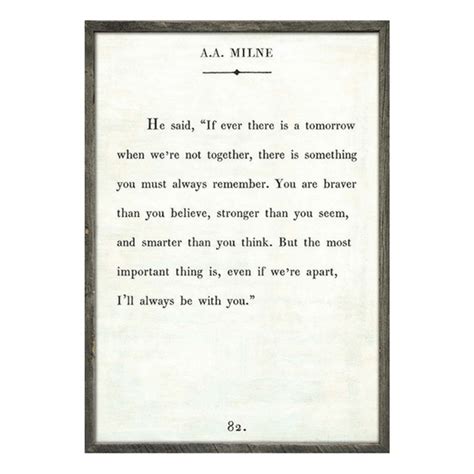 AA Milne Art Print – Trove Warehouse