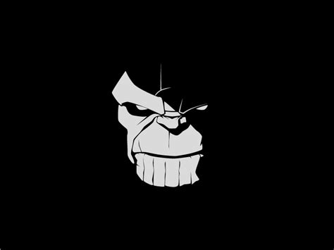 Thanos, The Mad Titan | Edm logo, Game logo design, Mobile legend wallpaper