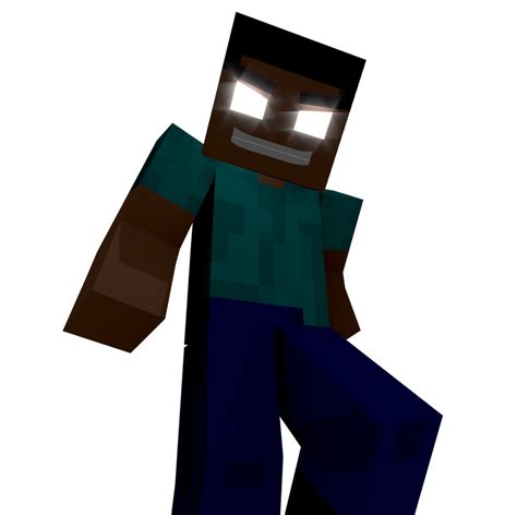 Herobrine render by fable97 on DeviantArt