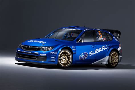 Subaru’s WRC Impreza rally car (2008): first pictures