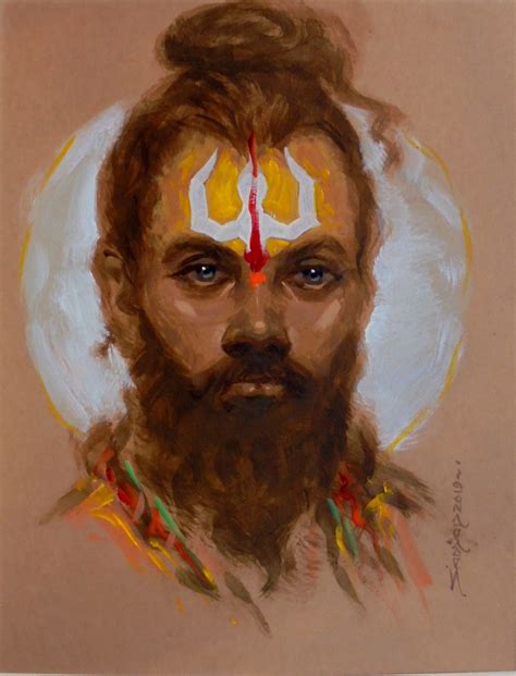 Indian Sadhu Paintings