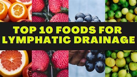 Top 10 Best Foods For Lymphatic Drainage - YouTube